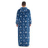 Snuggs Wearable Blanket Monk Blue Christmas Tree